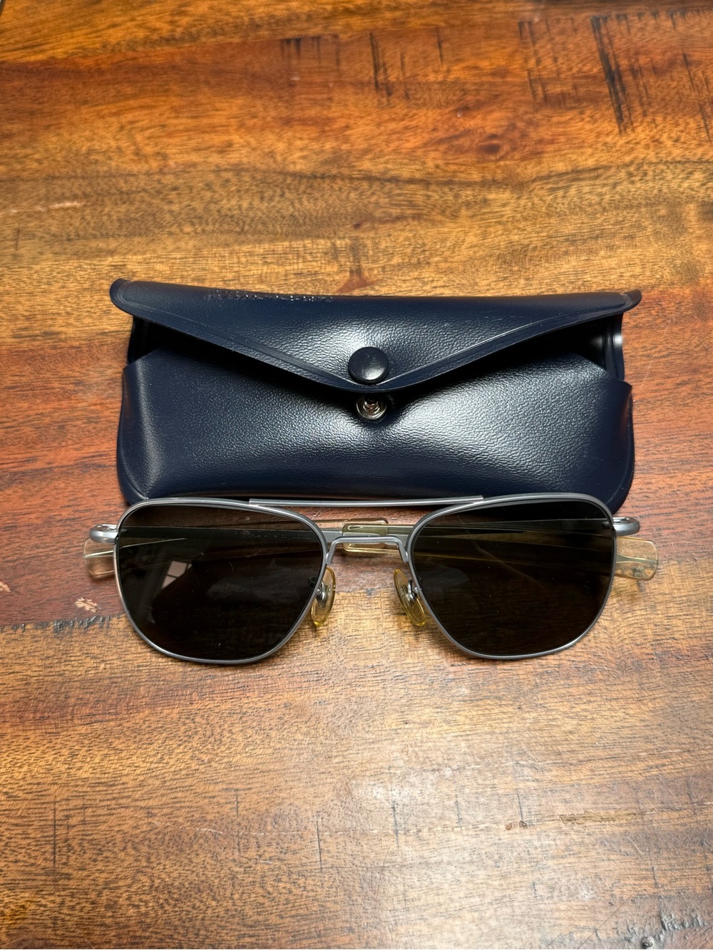 Vintage American Optical aviator sunglasses